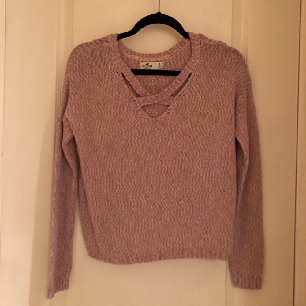 Hollister Light Pink Sweater